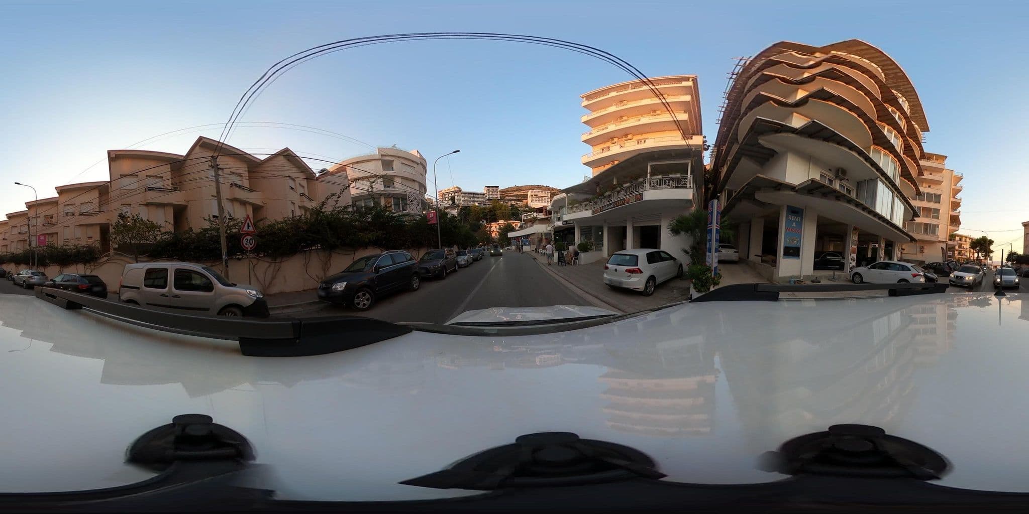 Street view near Boe Luxury Hotel, Sarandë — © tumblecow (CC BY-SA · Mapillary)