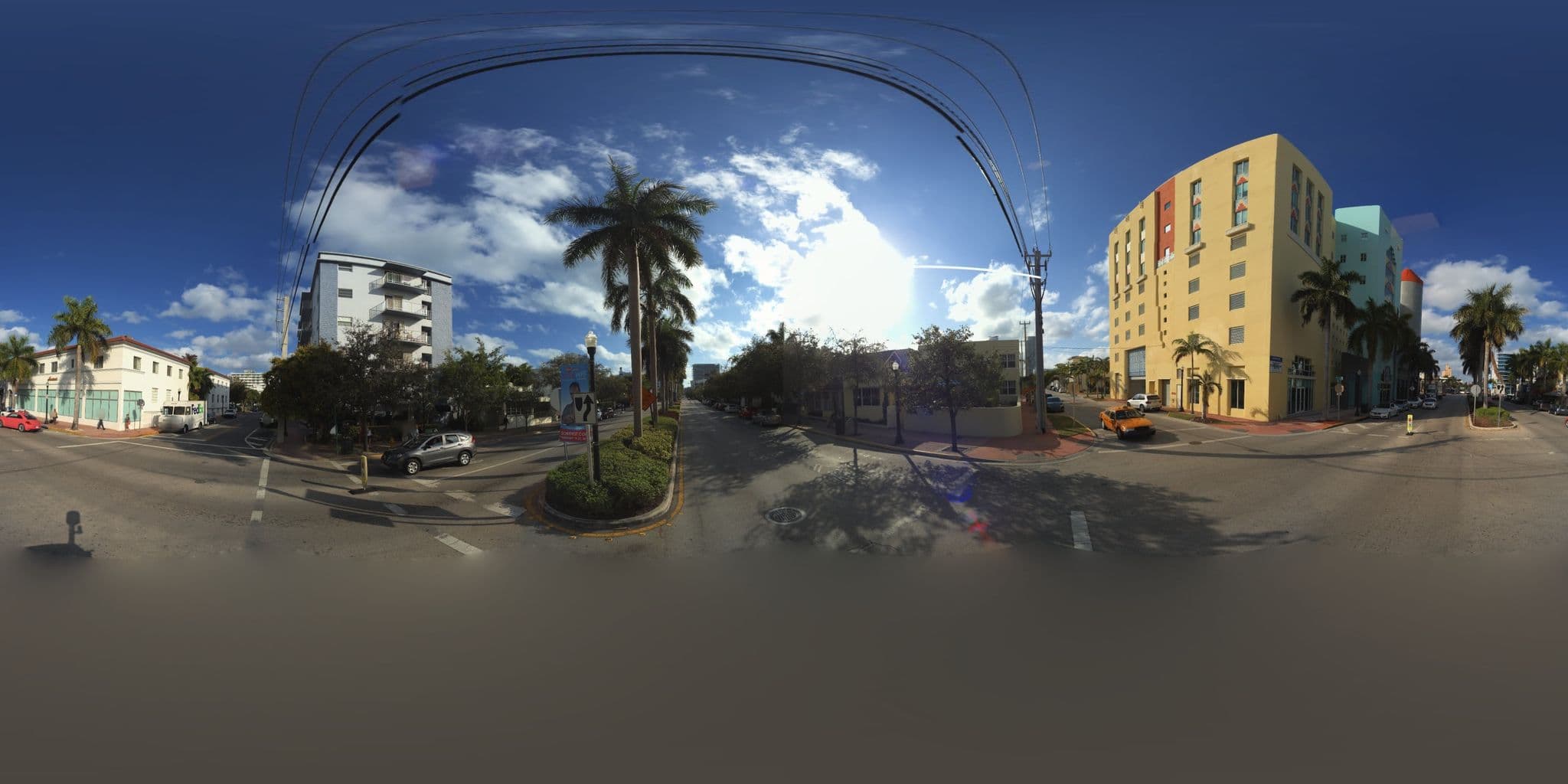 Street view near Villa Italia Hotel, Miami Beach — © microsoft (CC BY-SA · Mapillary)
