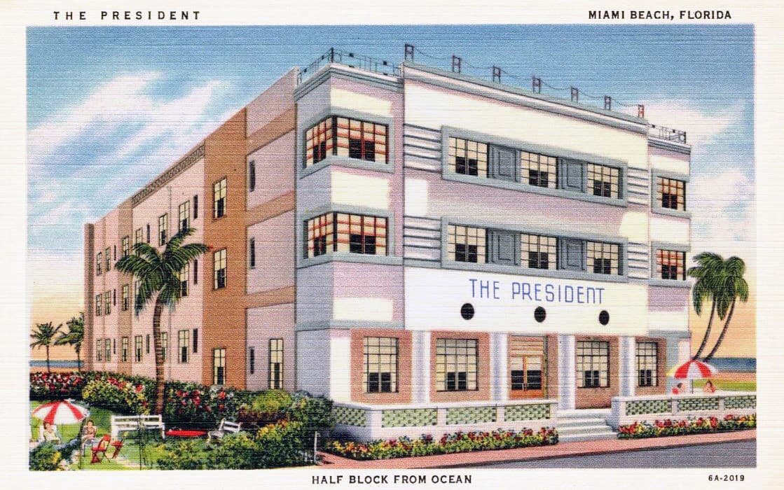 The President Hotel (via Wikimedia Commons, Public domain)