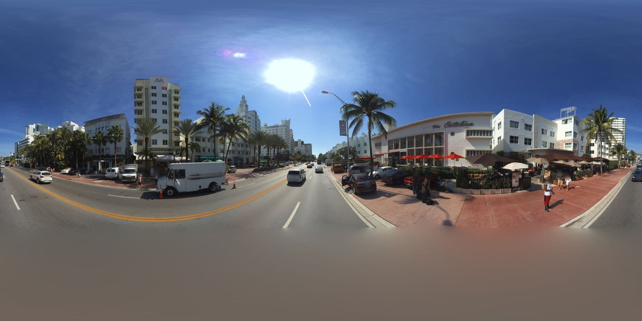 Street view near Bamboo Pool, Miami Beach — © microsoft (CC BY-SA · Mapillary)