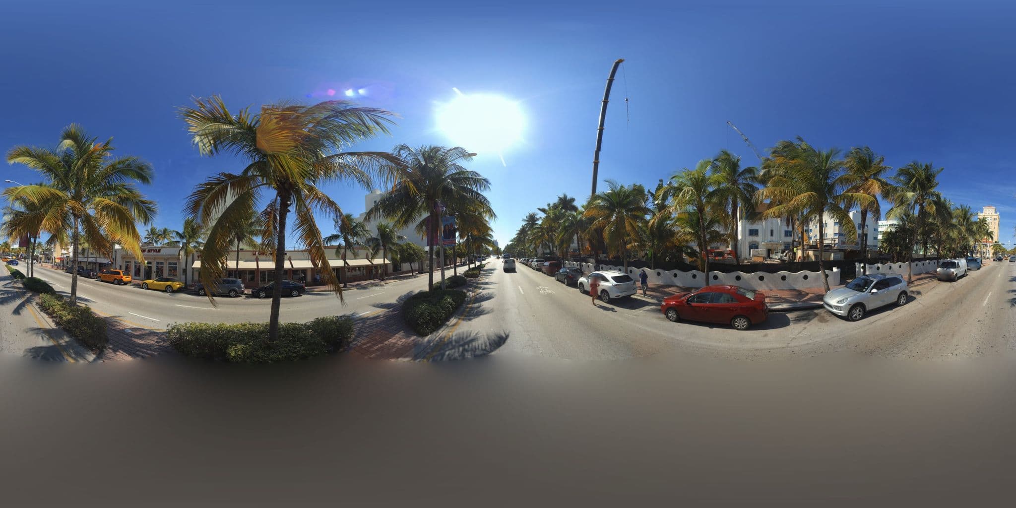 Street view near Washington Park Hotel Pool, Miami Beach — © microsoft (CC BY-SA · Mapillary)