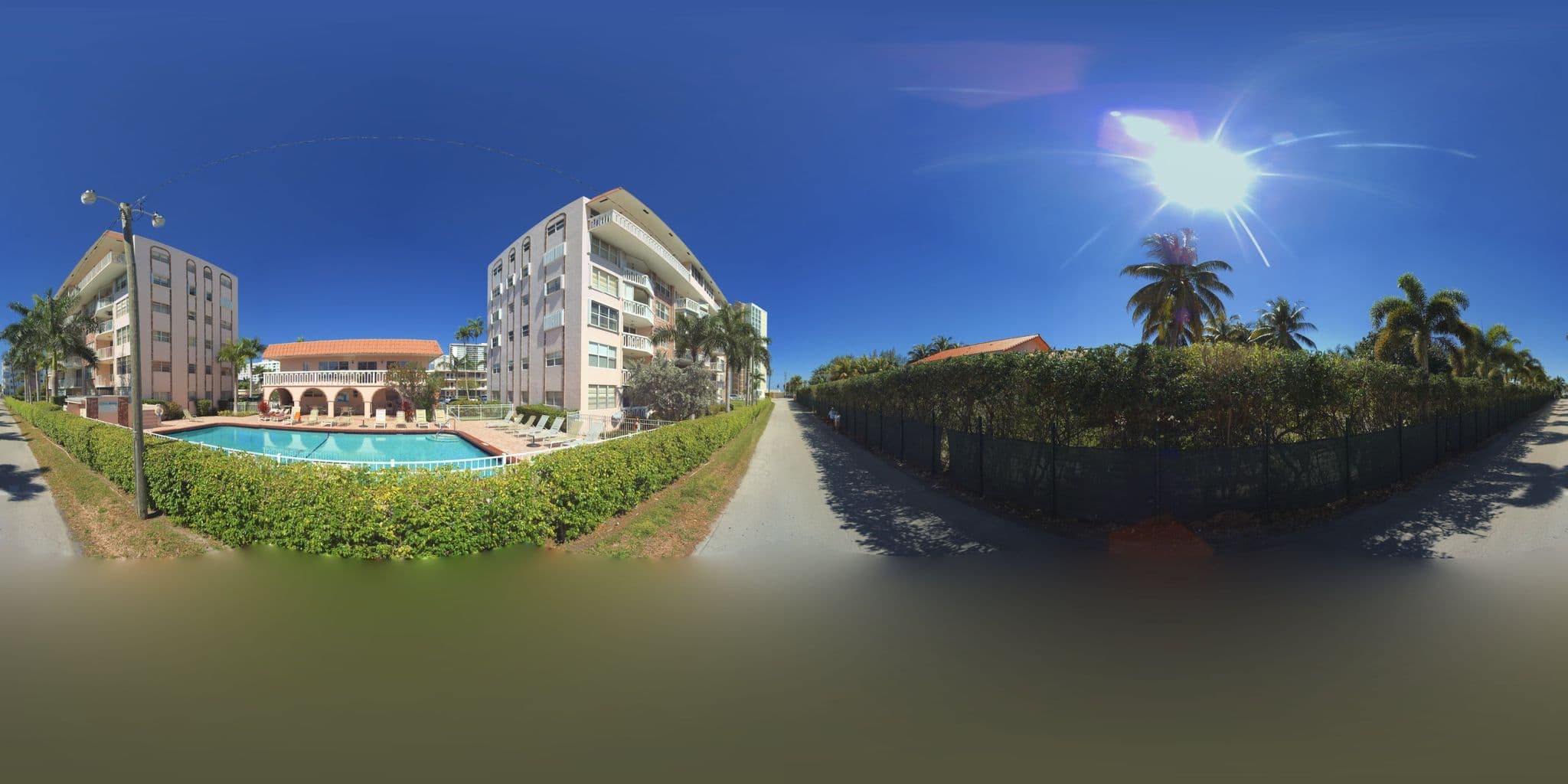 Street view near Golden View Estates, Sunny Isles Beach — © microsoft (CC BY-SA · Mapillary)