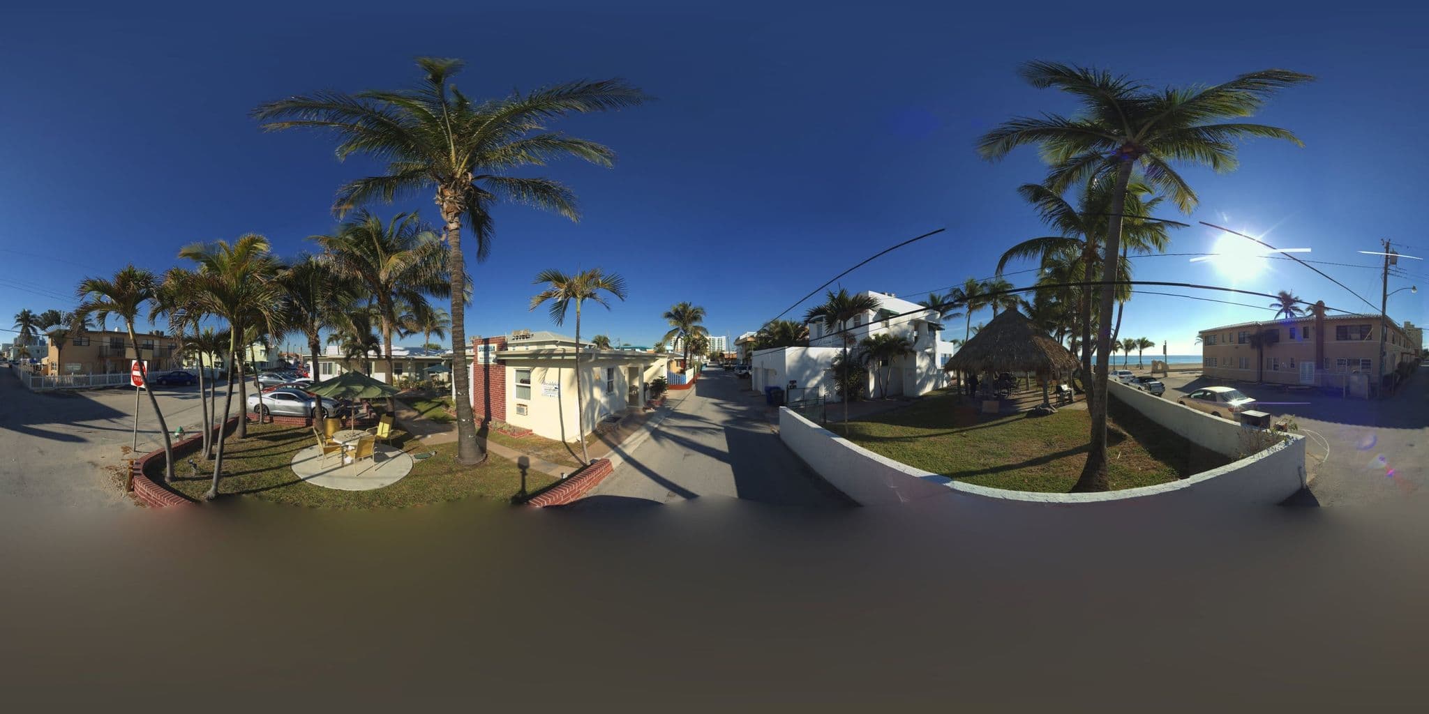 Street view near Hollywood BTC Hotel, Dania Beach — © microsoft (CC BY-SA · Mapillary)