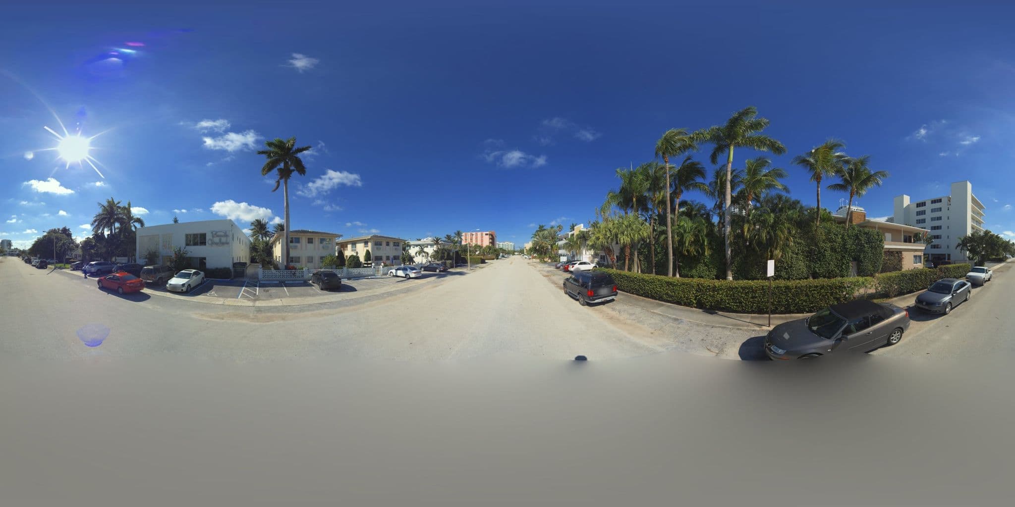 Street view near Beach Gardens A North Beach Village Resort Hotel, Sunrise — © microsoft (CC BY-SA · Mapillary)