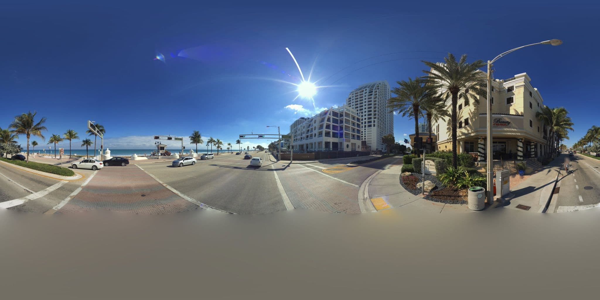 Street view near The Atlantic Hotel Pool, Sunrise — © microsoft (CC BY-SA · Mapillary)