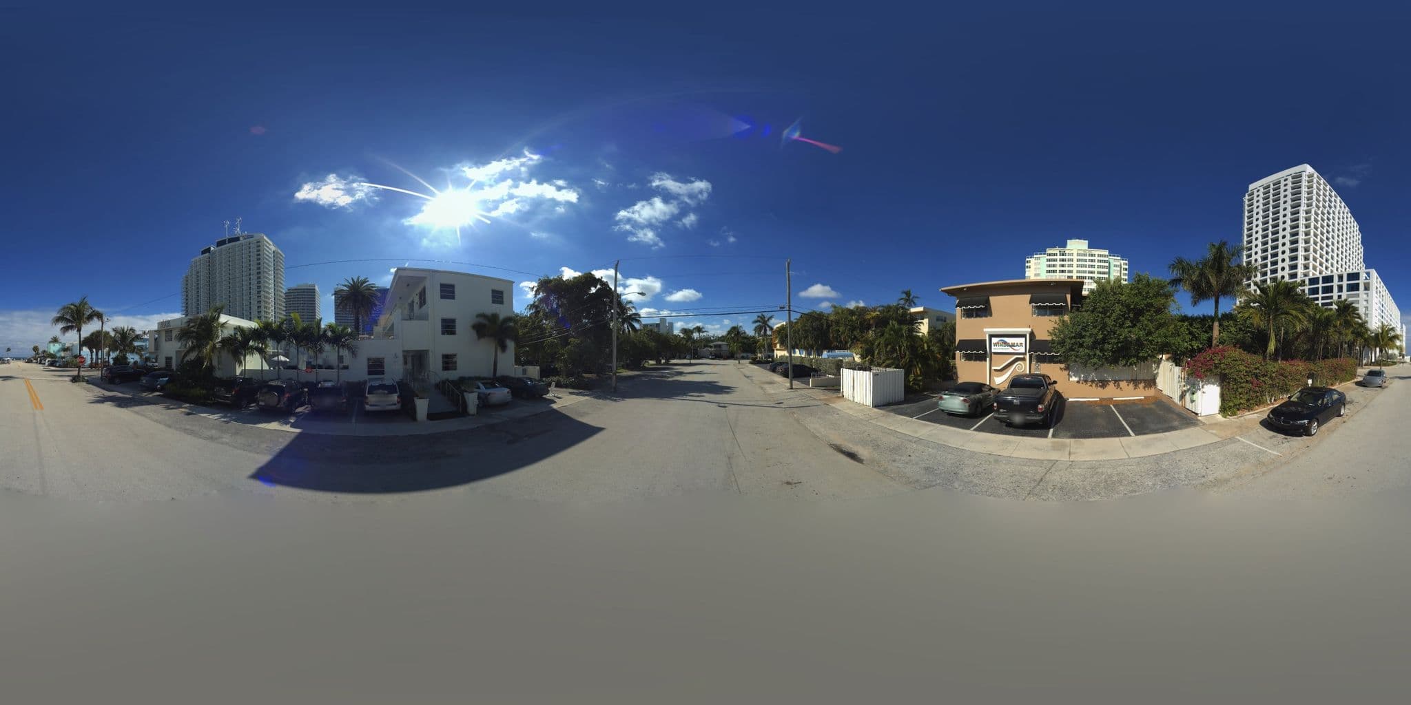 Street view near Angela's Beach Resort, Sunrise — © microsoft (CC BY-SA · Mapillary)
