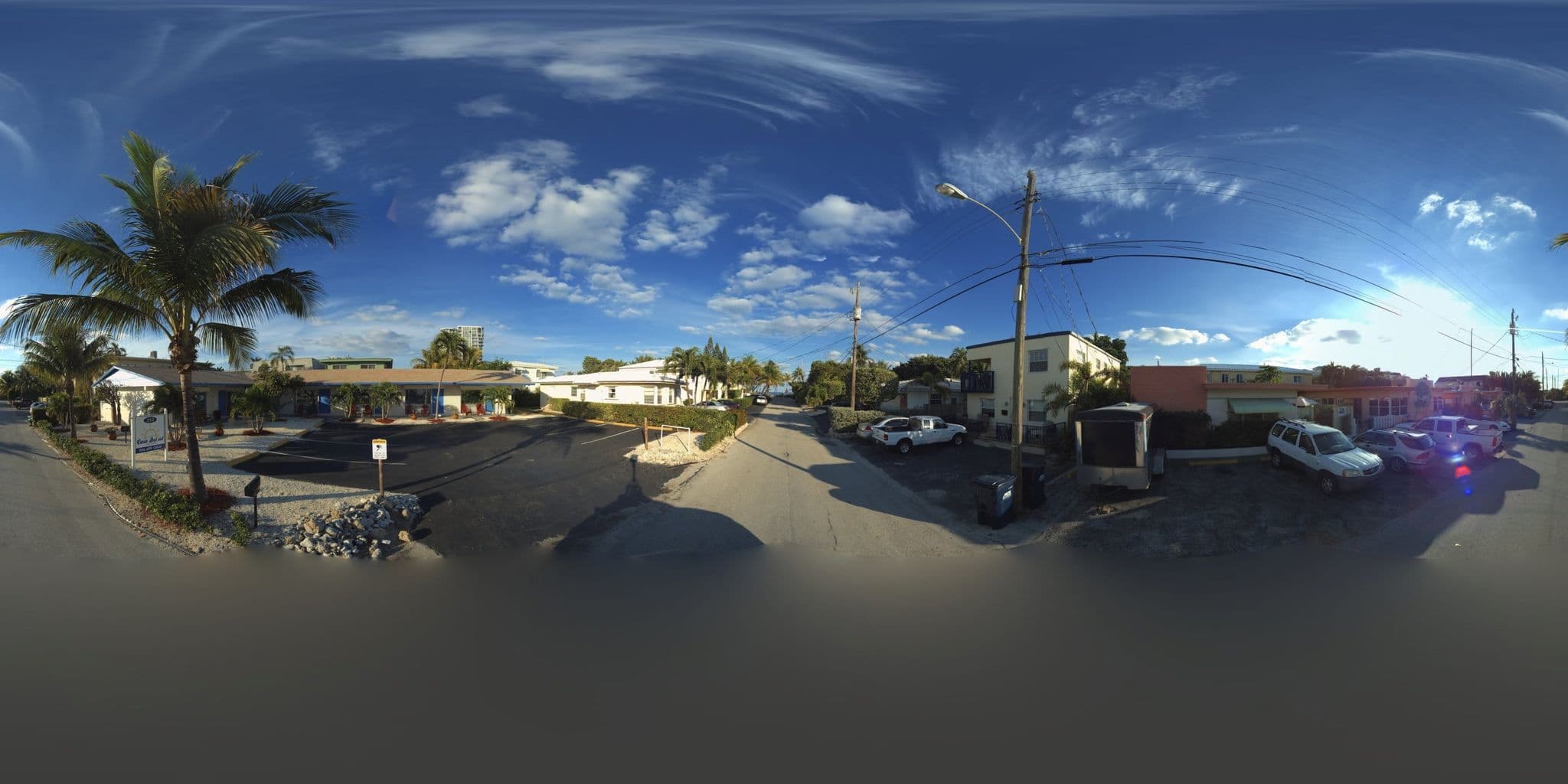 Street view near Casa del Sol Beach Studios, Dania Beach — © microsoft (CC BY-SA · Mapillary)