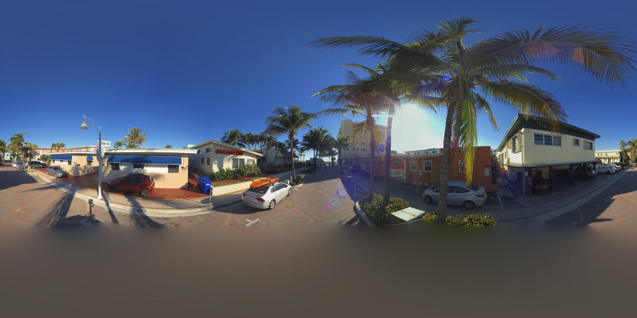 Street view near Villa Europa Hotel, Dania Beach — © microsoft (CC BY-SA · Mapillary)