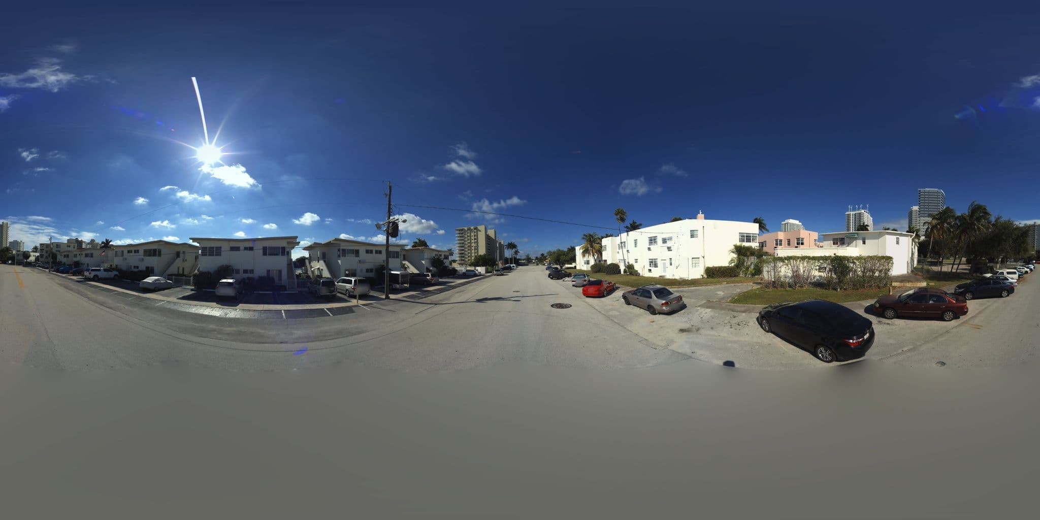 Street view near Escape Rooftop Pool & Bar, Sunrise — © microsoft (CC BY-SA · Mapillary)