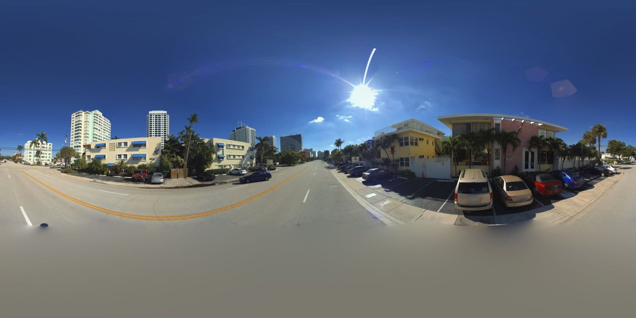 Street view near Solas Hotel, Sunrise — © microsoft (CC BY-SA · Mapillary)