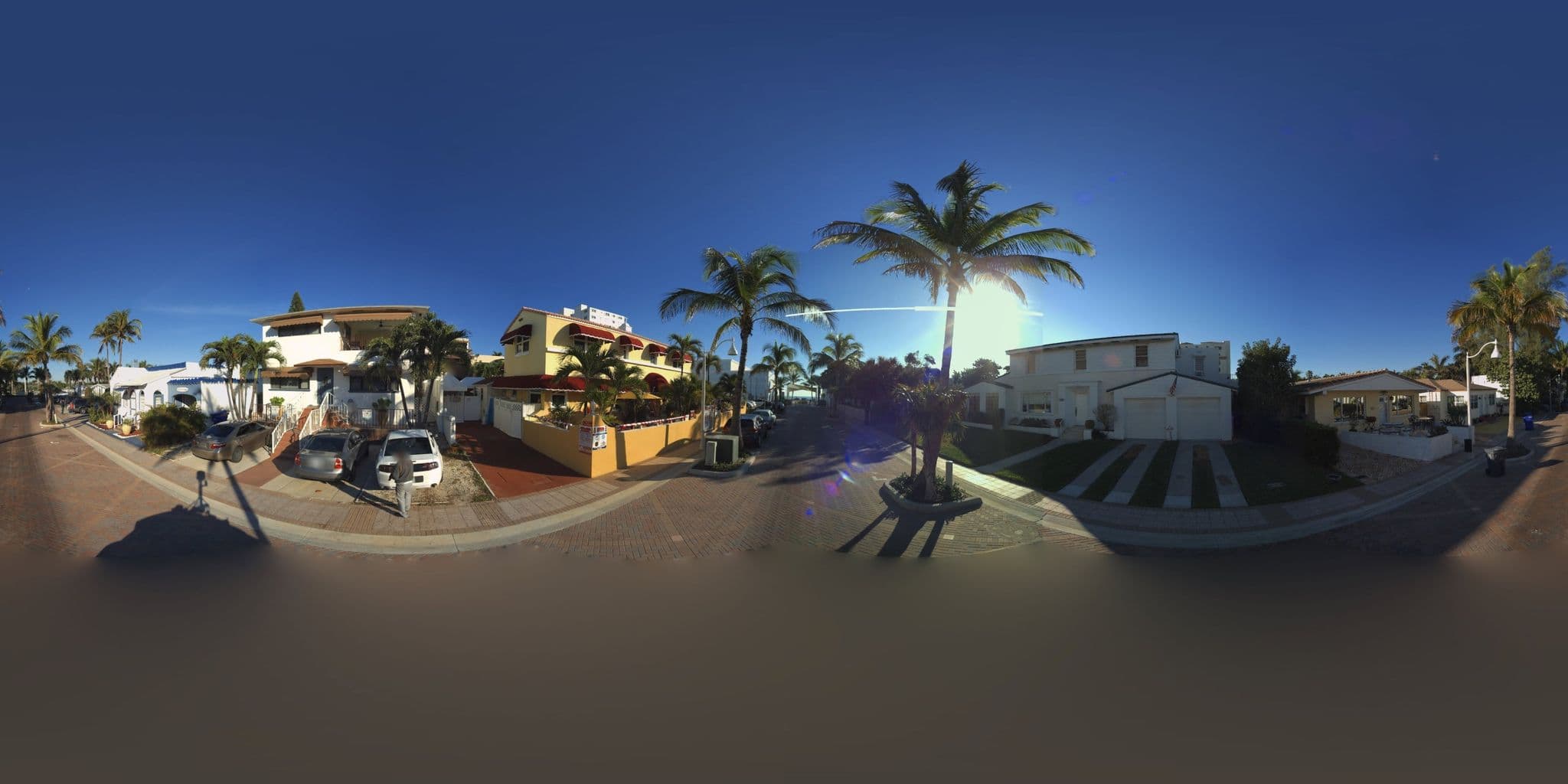 Street view near VILLA SINCLAIR Beach Suites and SPA, Hallandale Beach — © microsoft (CC BY-SA · Mapillary)