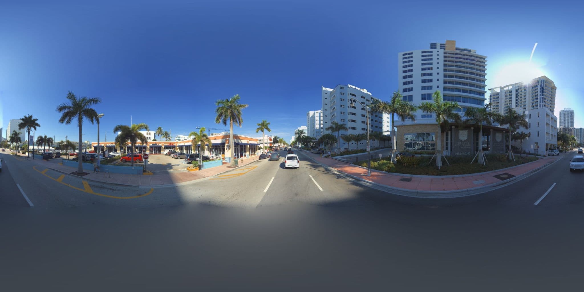 Street view near Modern Geometry at Monte Carlo Miami Beach, Isle of Normandy — © microsoft (CC BY-SA · Mapillary)