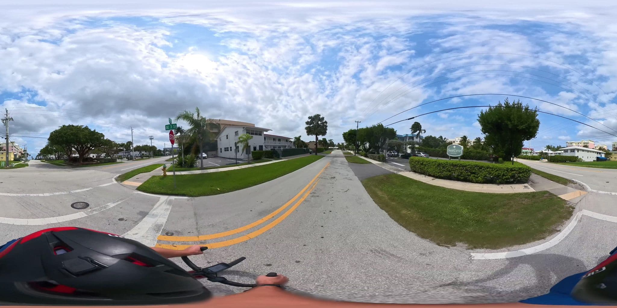 Street view near Atlantique Beach House, Hillsboro Beach — © SurveyingCyclist (CC BY-SA · Mapillary)