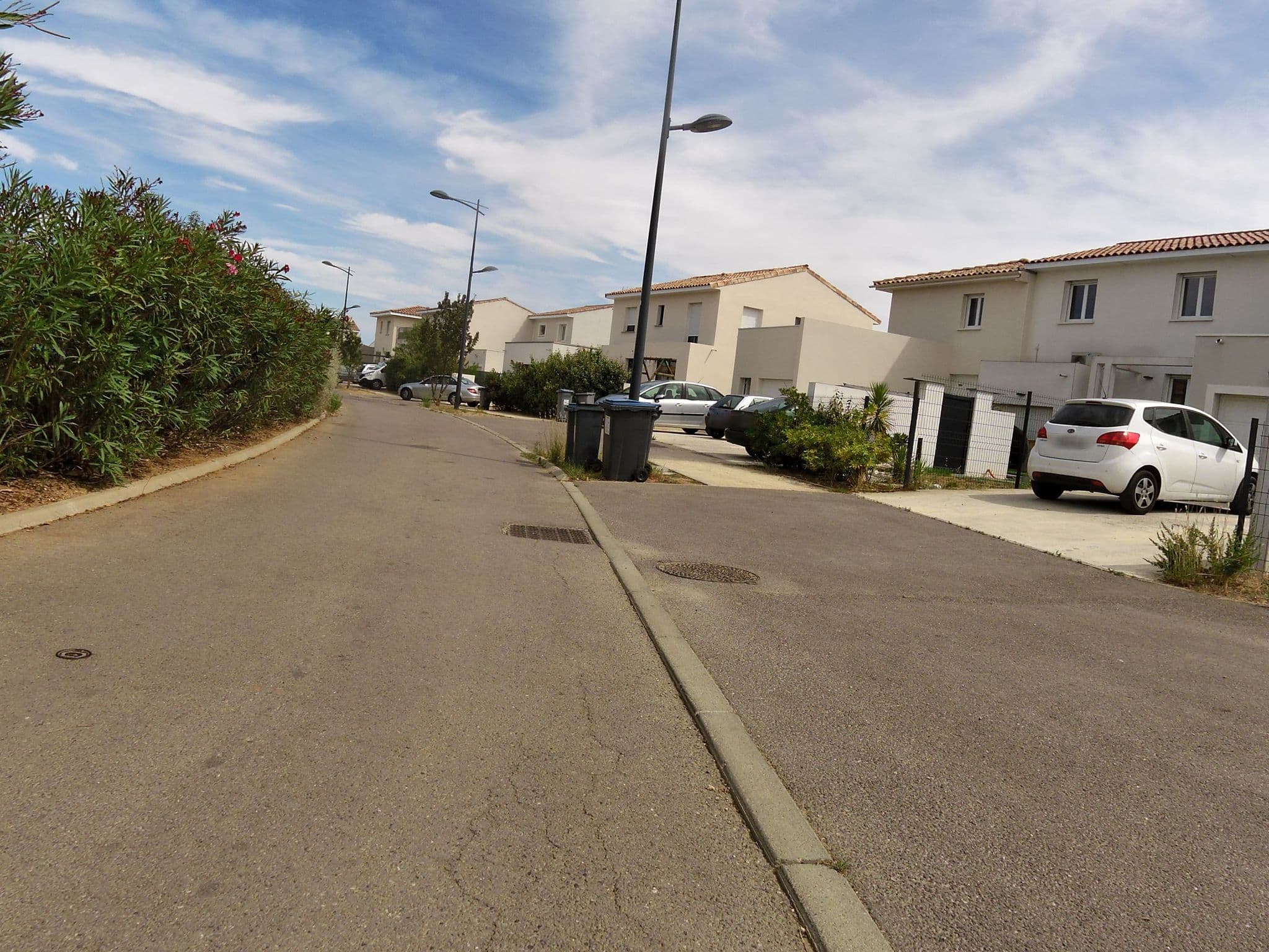 Street view near Villa Azur, Aimargues — © balooval (CC BY-SA · Mapillary)