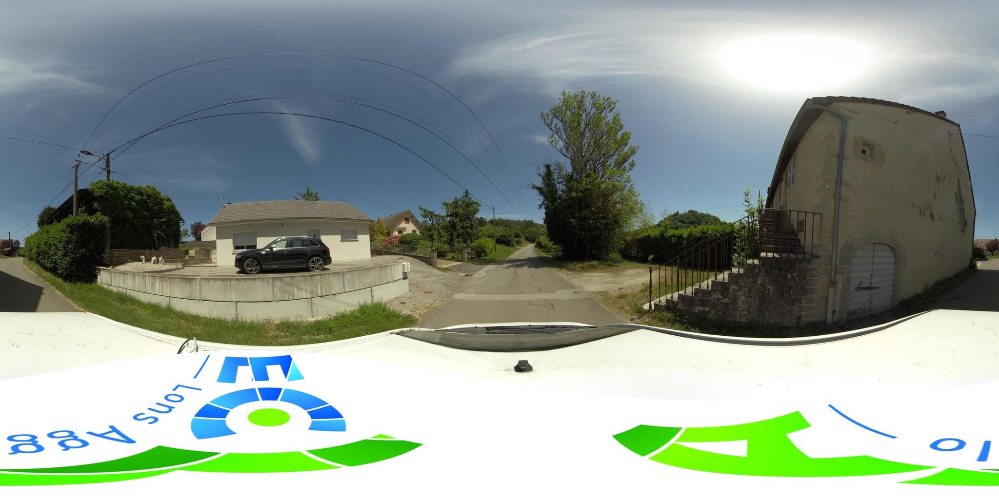 Street view near Le Gîte du Chocolatier, Montmorot — © mnicolas (CC BY-SA · Mapillary)