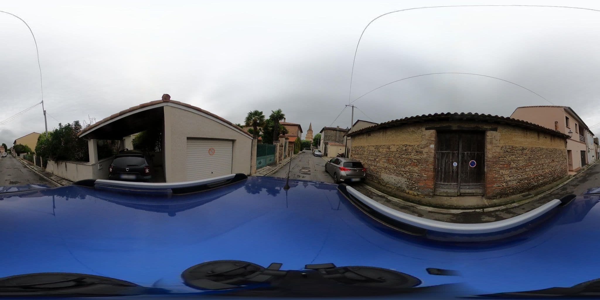 Street view near Les Palmiers, Rieumes — © JBVoirie (CC BY-SA · Mapillary)