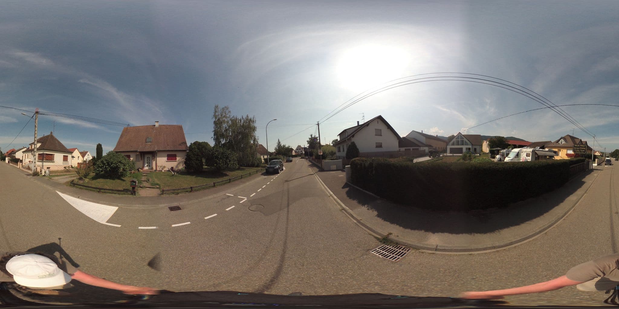 Street view near Antoine Stoffel, Eguisheim — © geovelo (CC BY-SA · Mapillary)