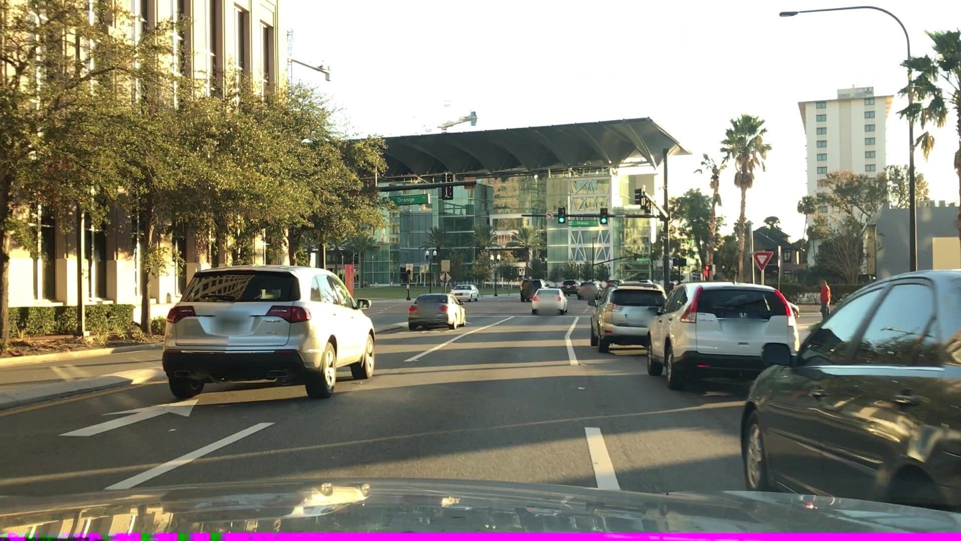 Street view near left side of bed inside room 726 in alof orlando downtown, Orlando — © lvl5 (CC BY-SA · Mapillary)