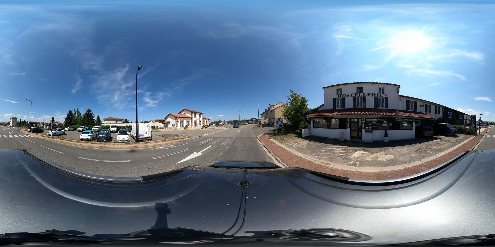 Street view near Hostellerie, Bonson — © eric_s (CC BY-SA · Mapillary)