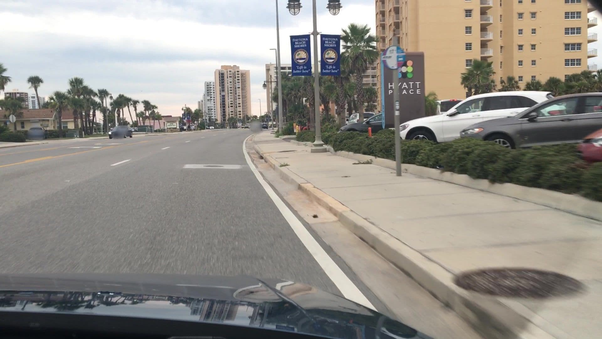 Street view near Hyatt Place Daytona Beach - Oceanfront, Daytona Beach Shores — © lvl5 (CC BY-SA · Mapillary)