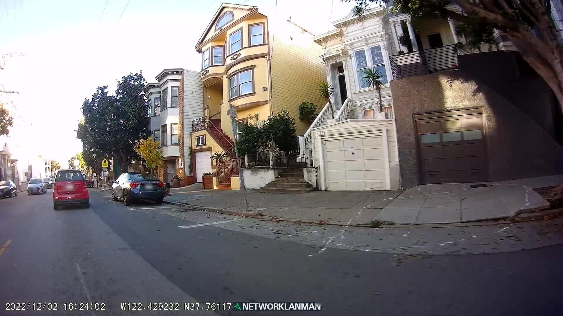 Street view near Dolores Park Victorian, Mission District — © networklanman (CC BY-SA · Mapillary)