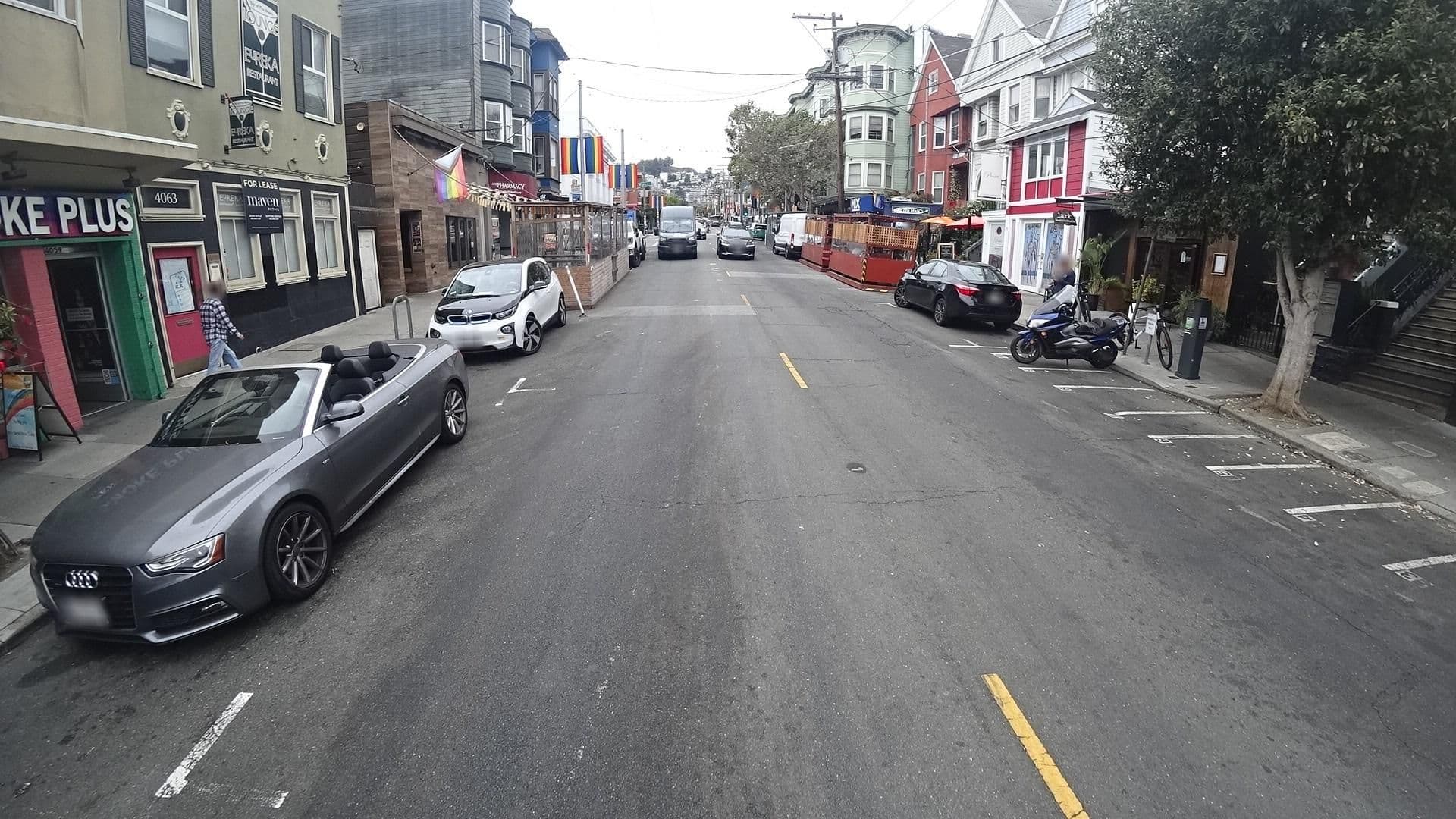 Street view near Village House, Noe Valley — © marker_geo (CC BY-SA · Mapillary)