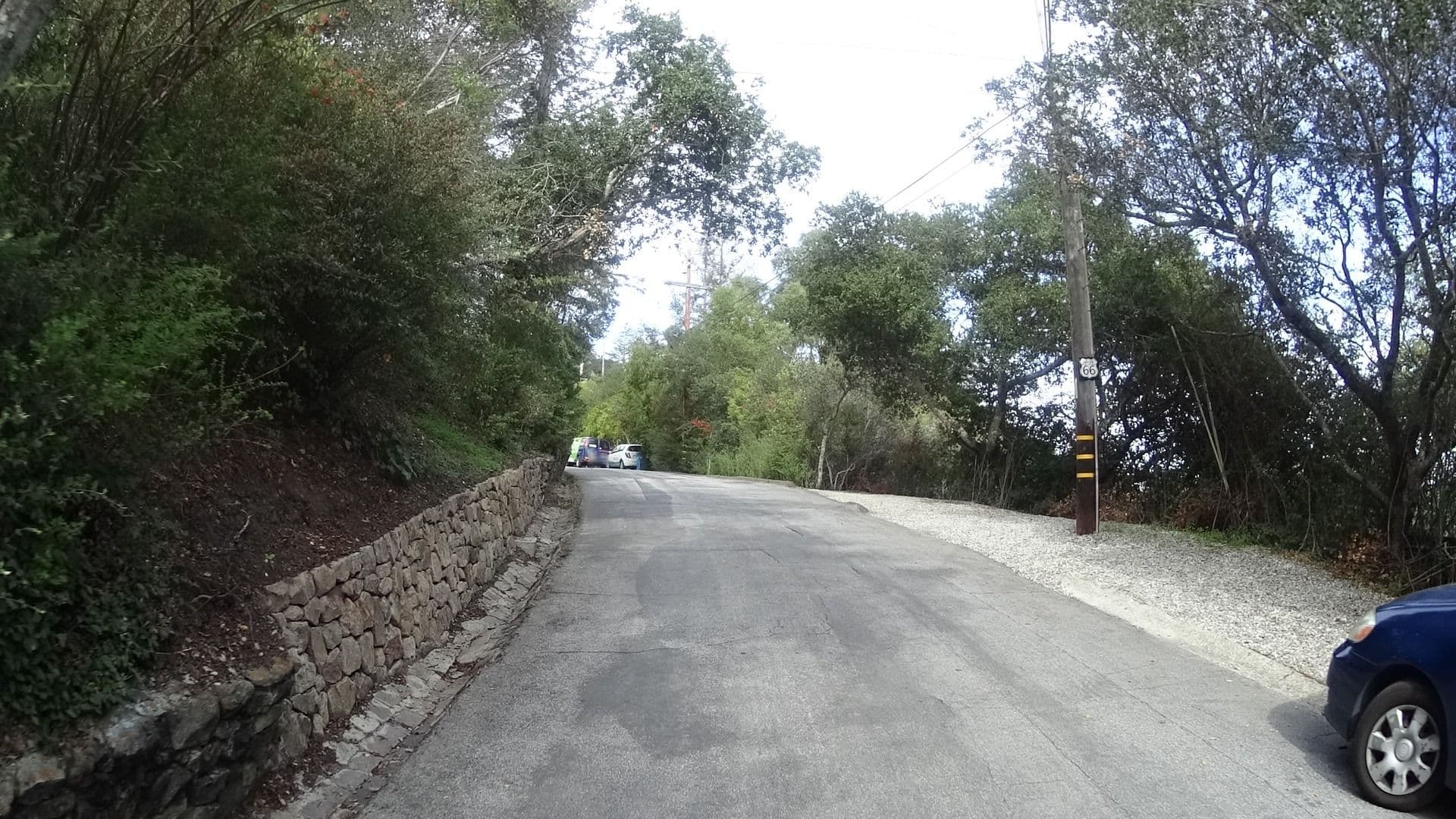 Street view near Doug & Linda's Treehouse, Burlingame — © bhousel (CC BY-SA · Mapillary)