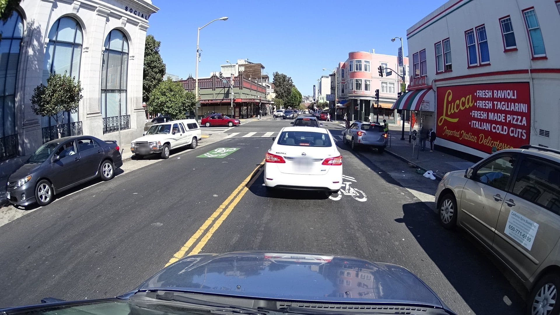 Street view near Fabric8 AirBNB, Mission District — © bhousel (CC BY-SA · Mapillary)