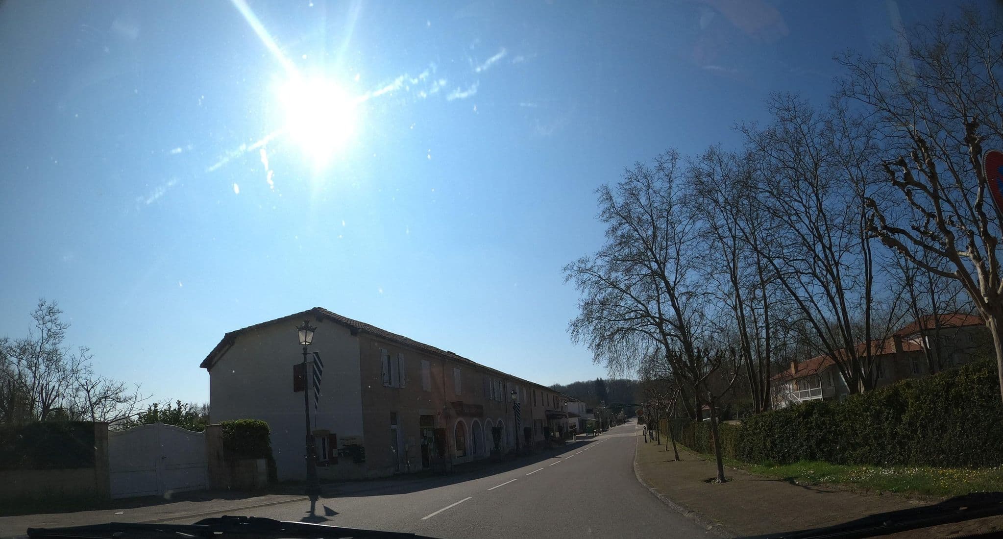 Street view near Célika, Cazères-sur-l'Adour — © patchanka (CC BY-SA · Mapillary)