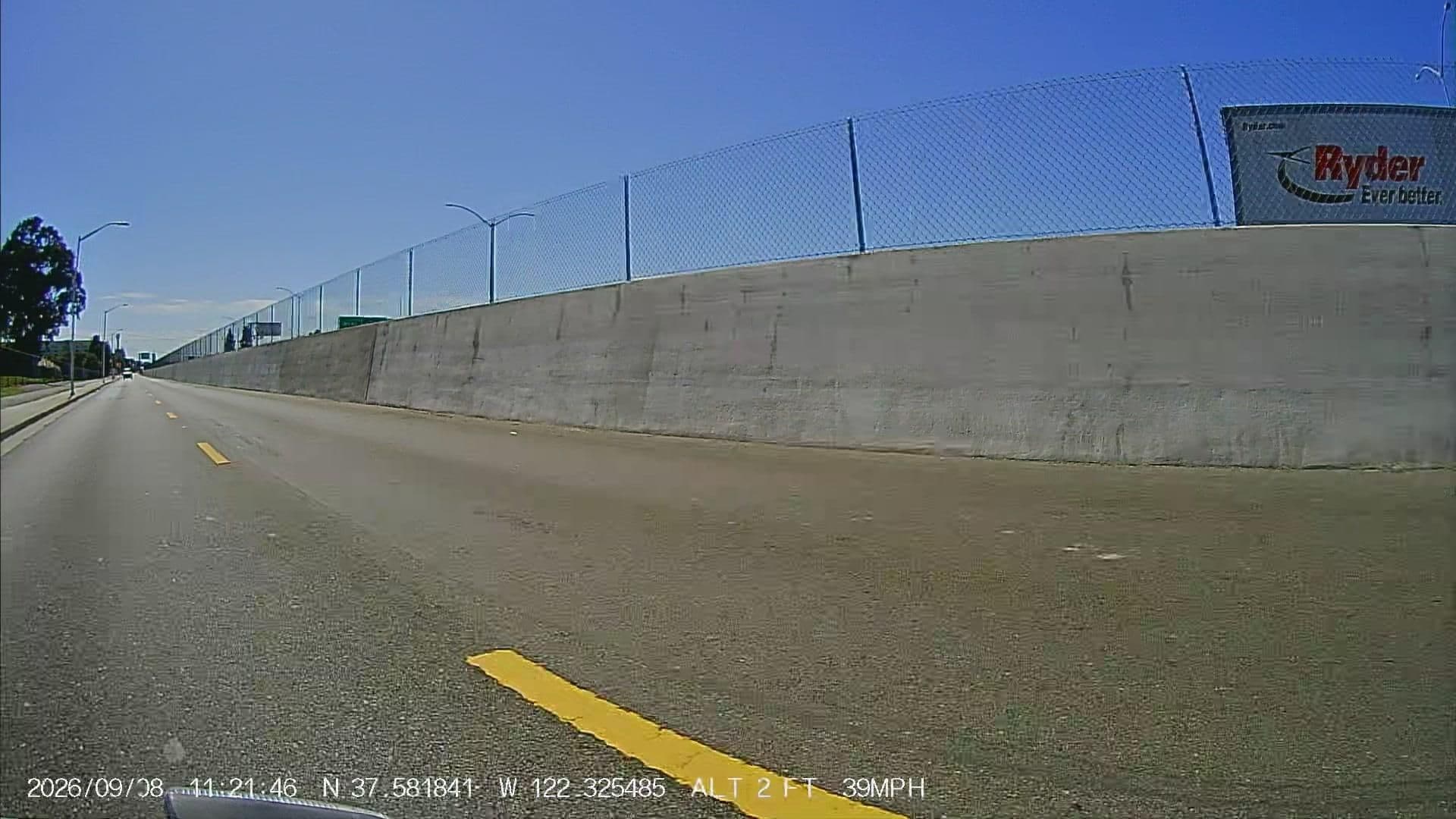 Street view near Hilton Hotel, San Mateo — © networklanman (CC BY-SA · Mapillary)
