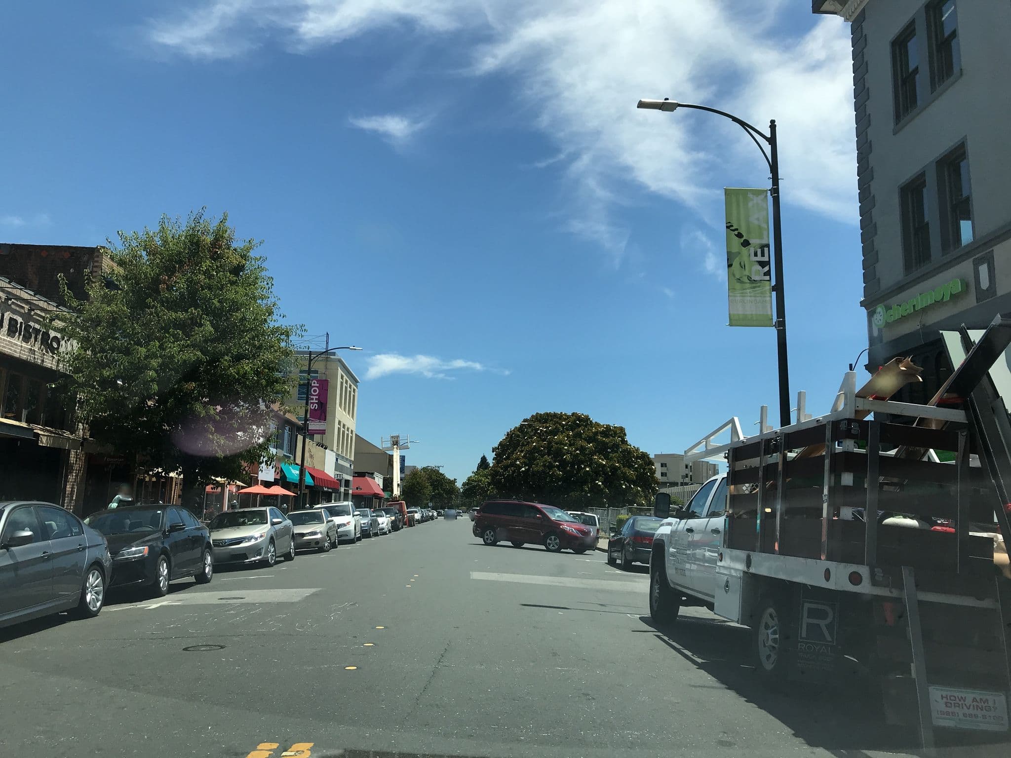 Street view near Burlingame Hotel, Burlingame — © astheduke (CC BY-SA · Mapillary)