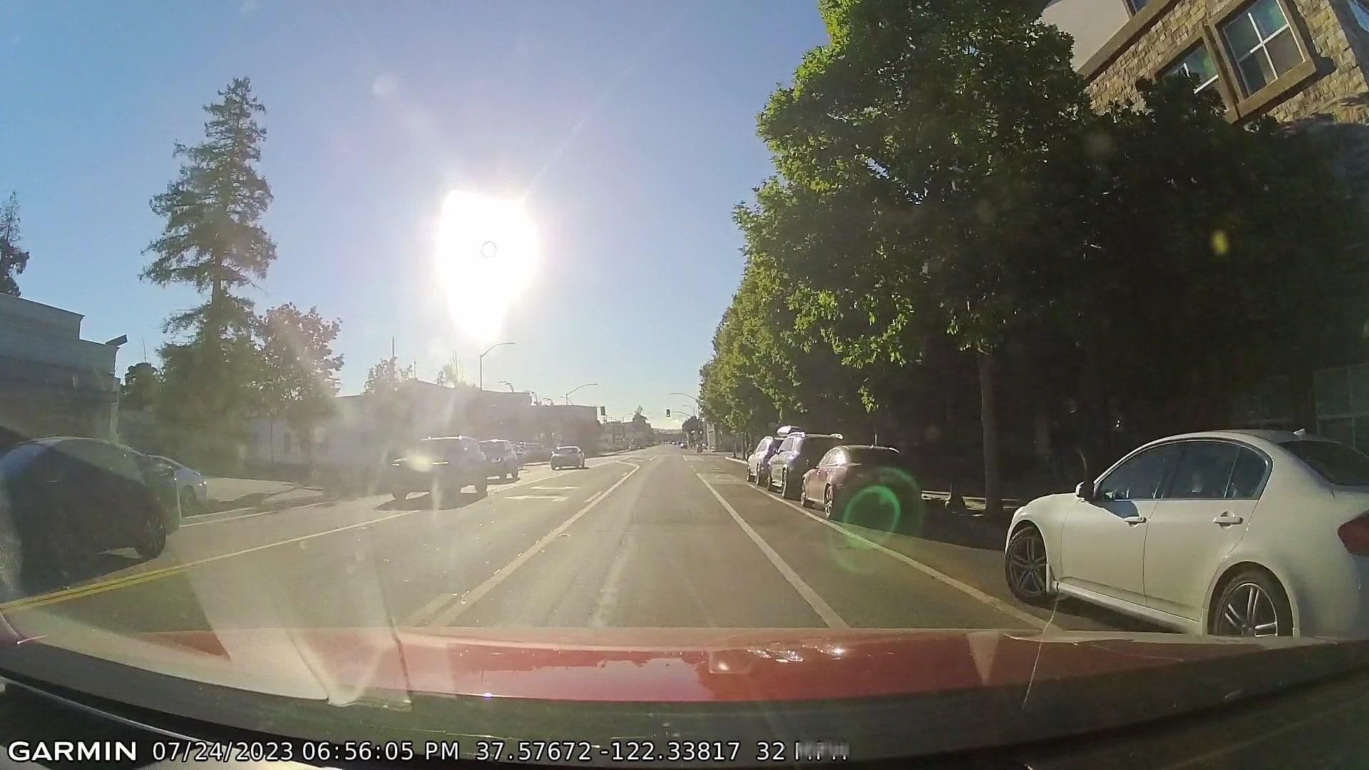 Street view near Brendon Farrell, San Mateo — © eneerhut (CC BY-SA · Mapillary)