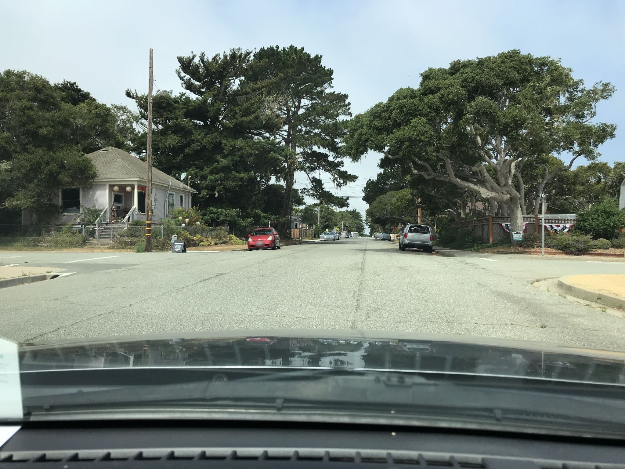 Street view near The Sactuary, Pacific Grove — © technodino (CC BY-SA · Mapillary)
