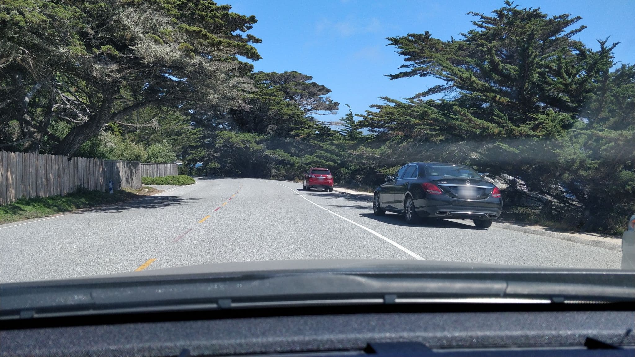 Street view near Spanish Bay, Del Monte Forest — © saiarcot895 (CC BY-SA · Mapillary)