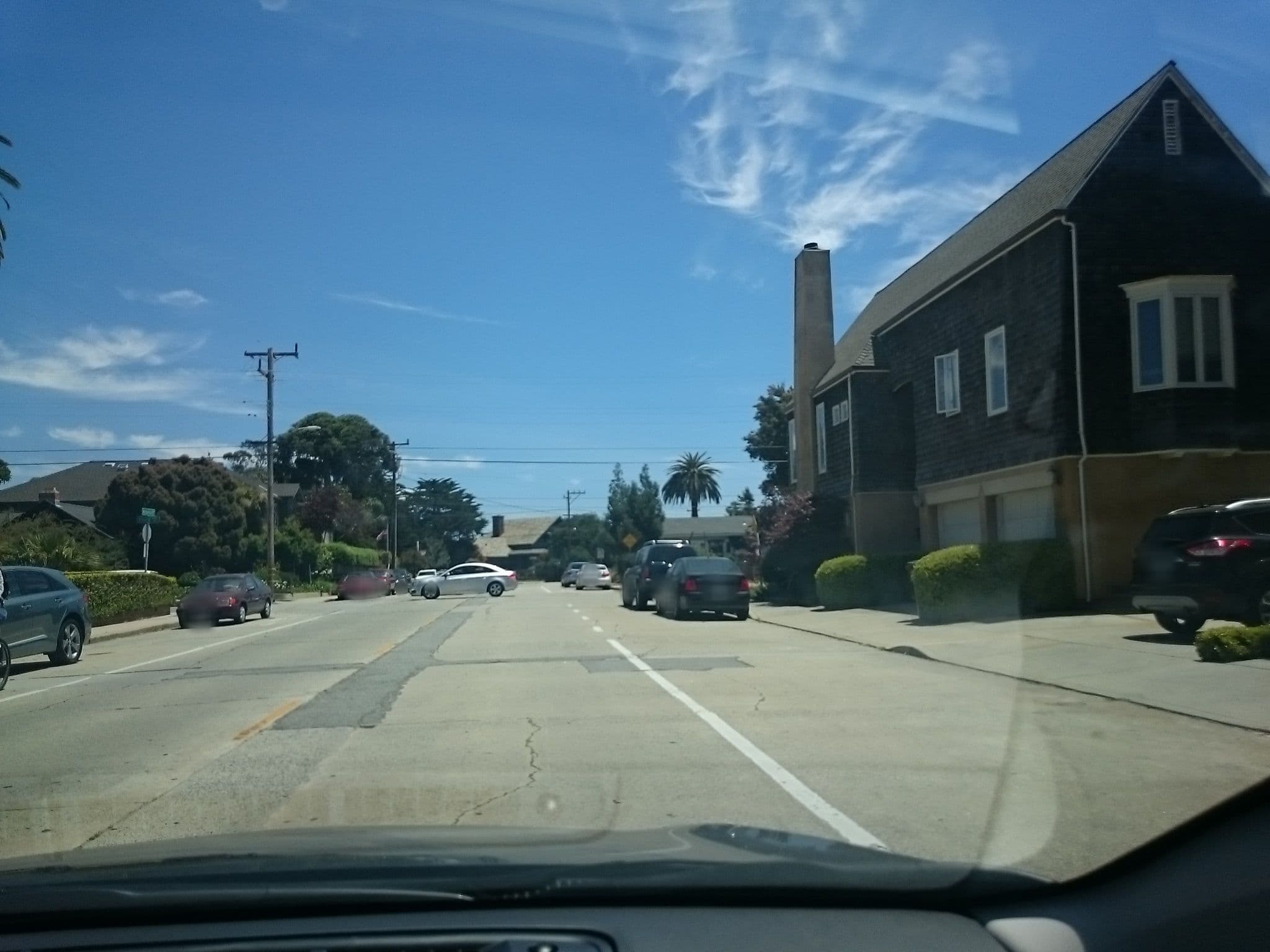 Street view near The Sea Angel, Santa Cruz — © voschix (CC BY-SA · Mapillary)