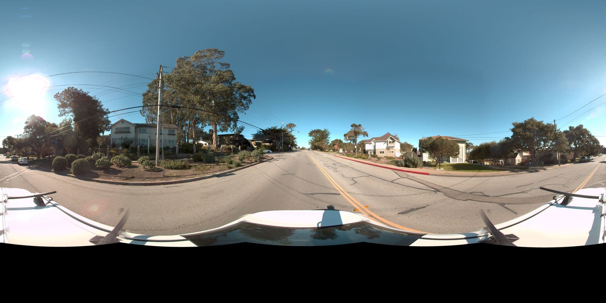 Street view near The Inn at Seventeen, Pacific Grove — © rking (CC BY-SA · Mapillary)