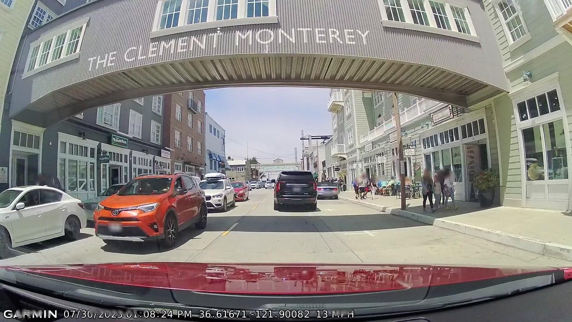 Street view near Magic Stairway, Pacific Grove — © eneerhut (CC BY-SA · Mapillary)