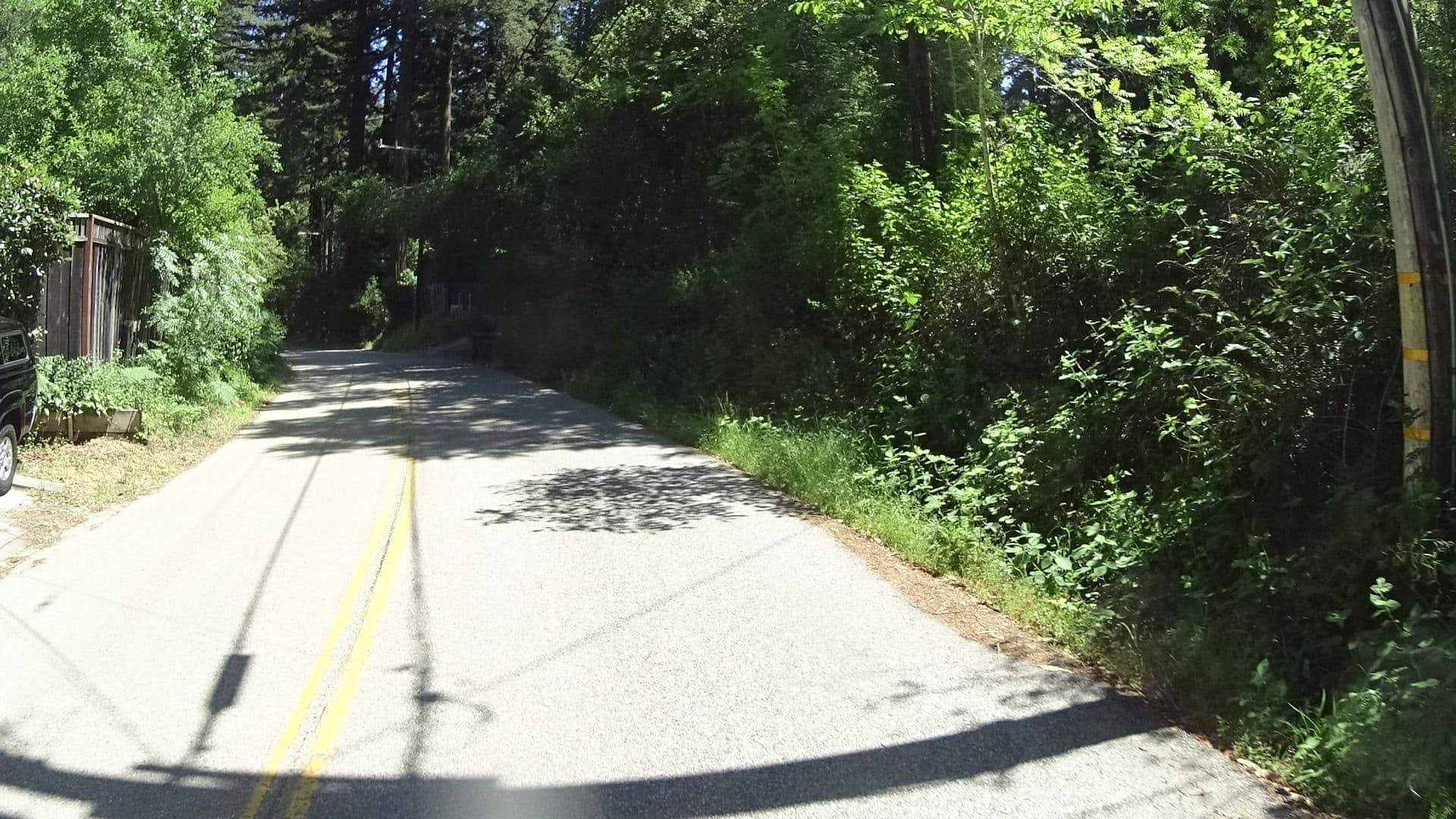Street view near Hillside Lodge, Boulder Creek — © marker_geo (CC BY-SA · Mapillary)