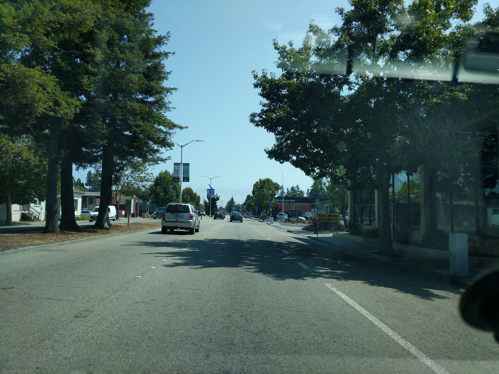 Street view near Ocean Lodge, Santa Cruz — © daryldarko (CC BY-SA · Mapillary)