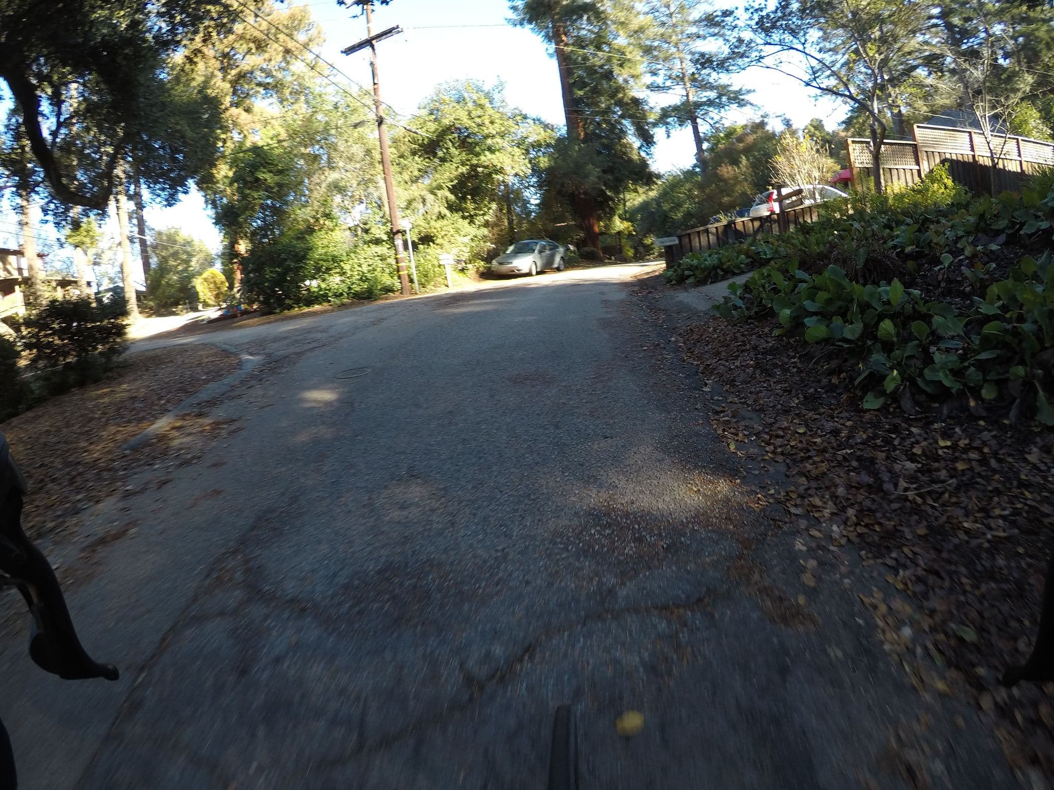 Street view near Woodland Rose Cottage, Felton — © evansiroky (CC BY-SA · Mapillary)
