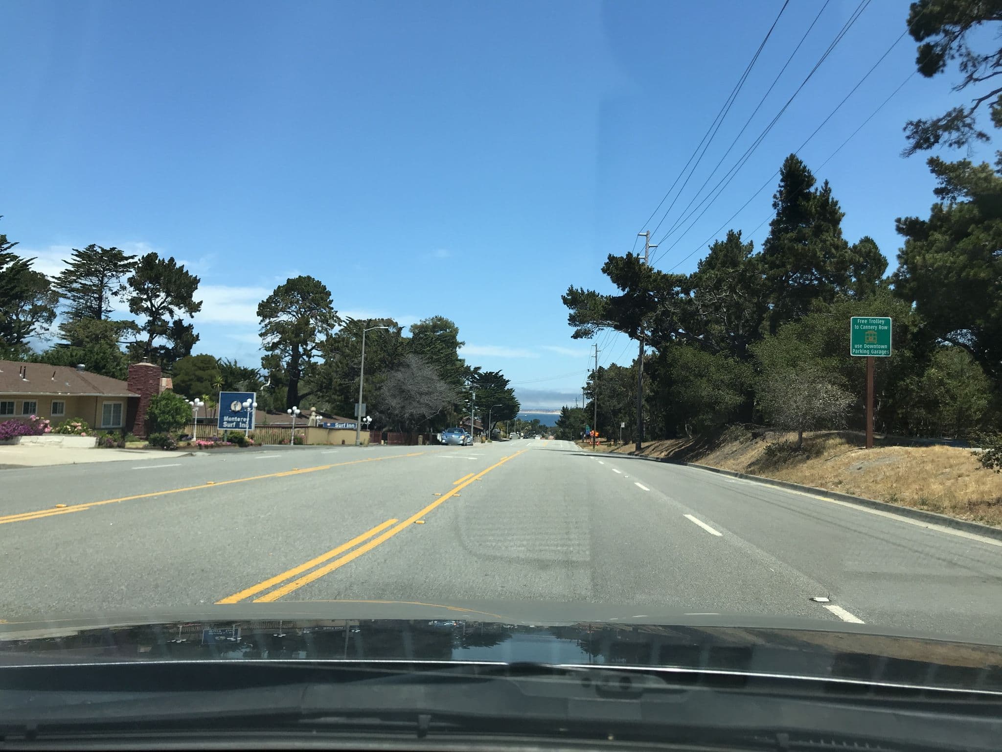 Street view near Motel 6 Monterey Downtown, Monterey — © technodino (CC BY-SA · Mapillary)
