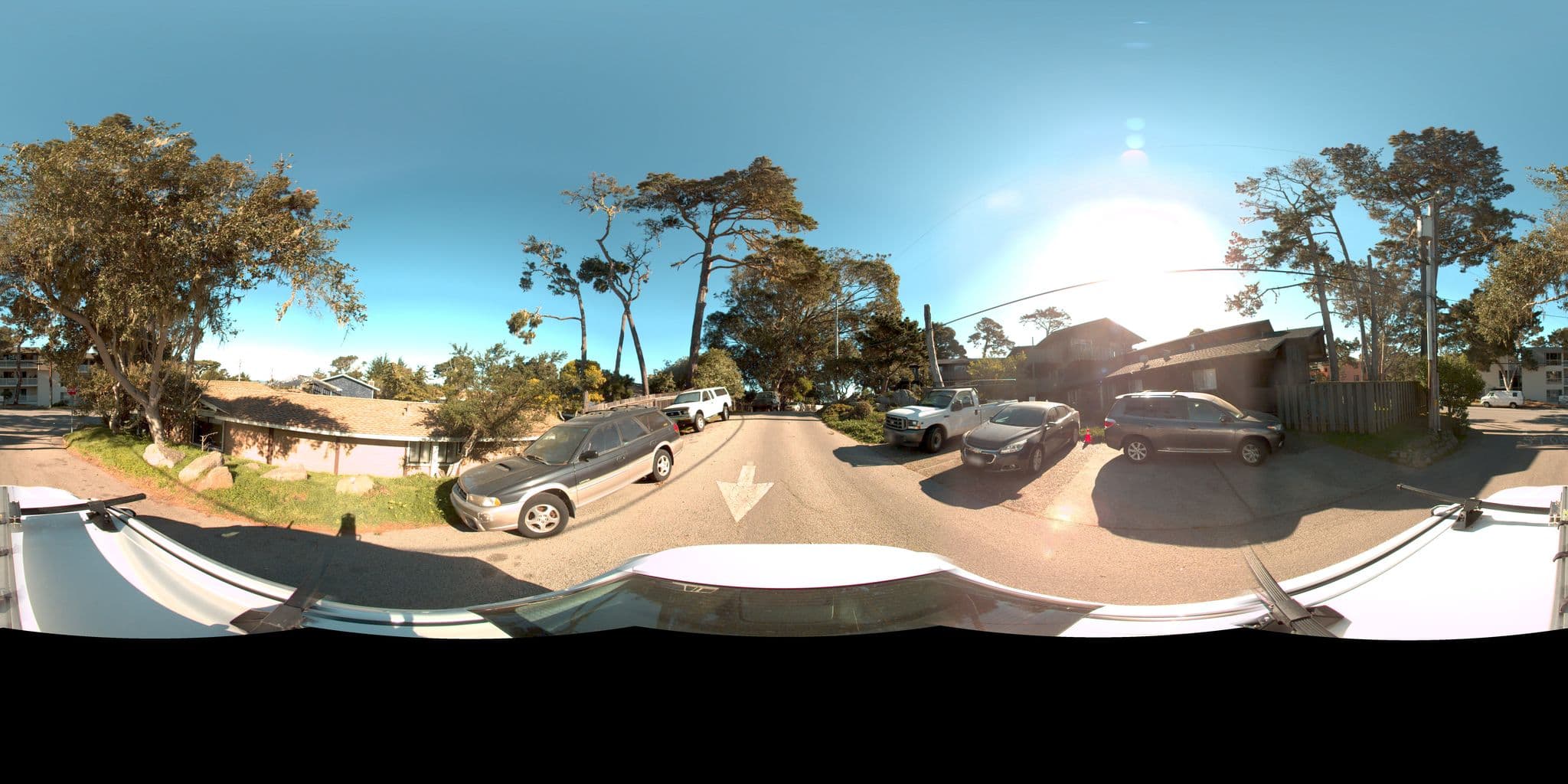 Street view near Olympia Motor Lodge, Pacific Grove — © rking (CC BY-SA · Mapillary)