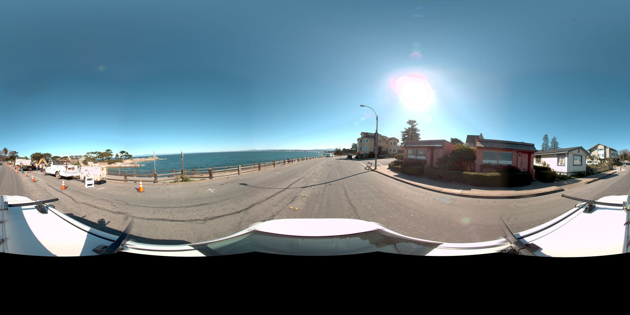 Street view near Spanish Villa, Pacific Grove — © rking (CC BY-SA · Mapillary)