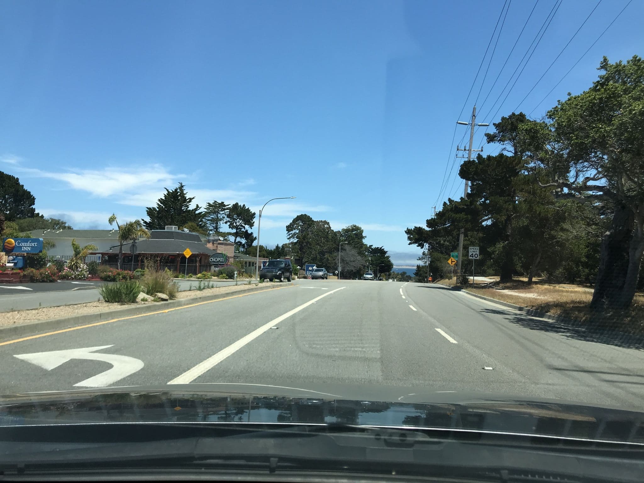 Street view near Comfort Inn, Monterey — © technodino (CC BY-SA · Mapillary)