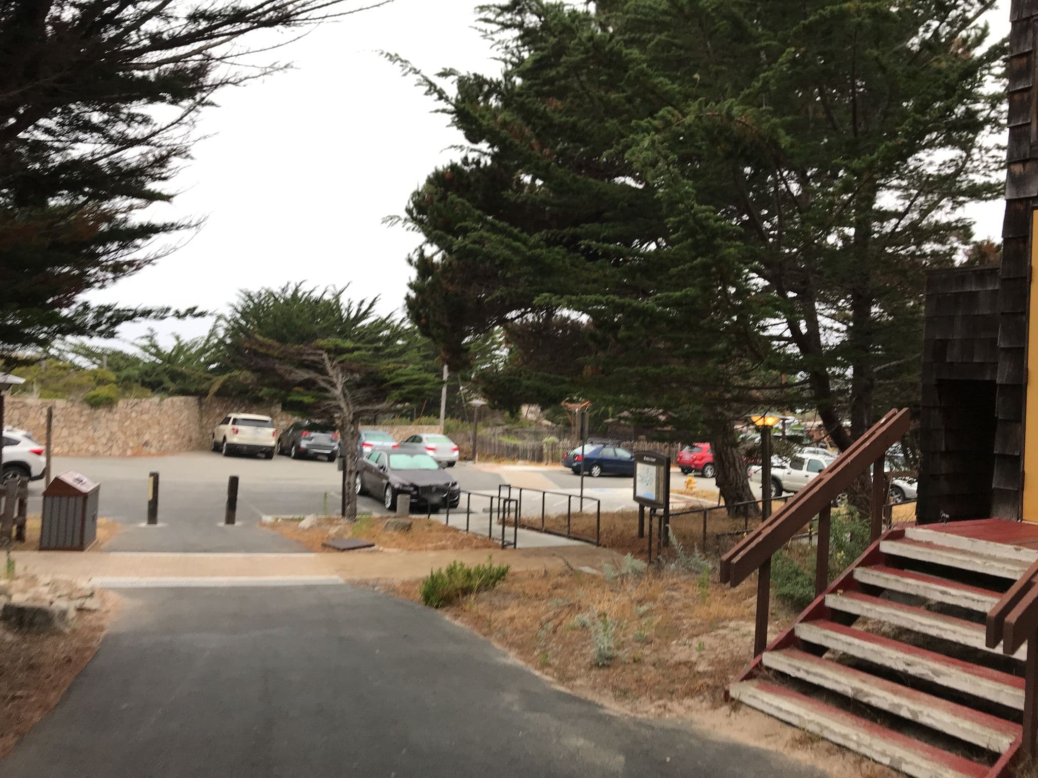 Street view near Scripps Building - Asilomar, Pacific Grove — © josephmaps (CC BY-SA · Mapillary)