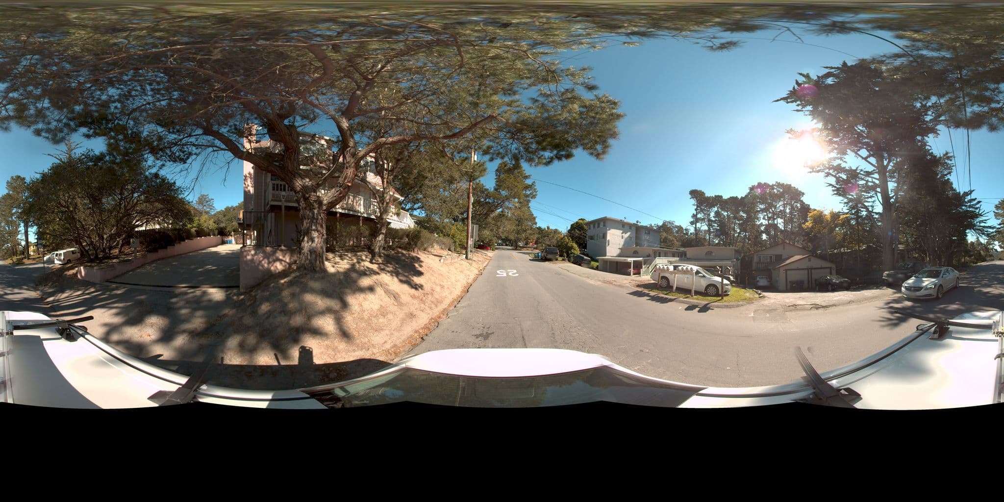 Street view near Pebble Beach Resorts, Pacific Grove — © rking (CC BY-SA · Mapillary)