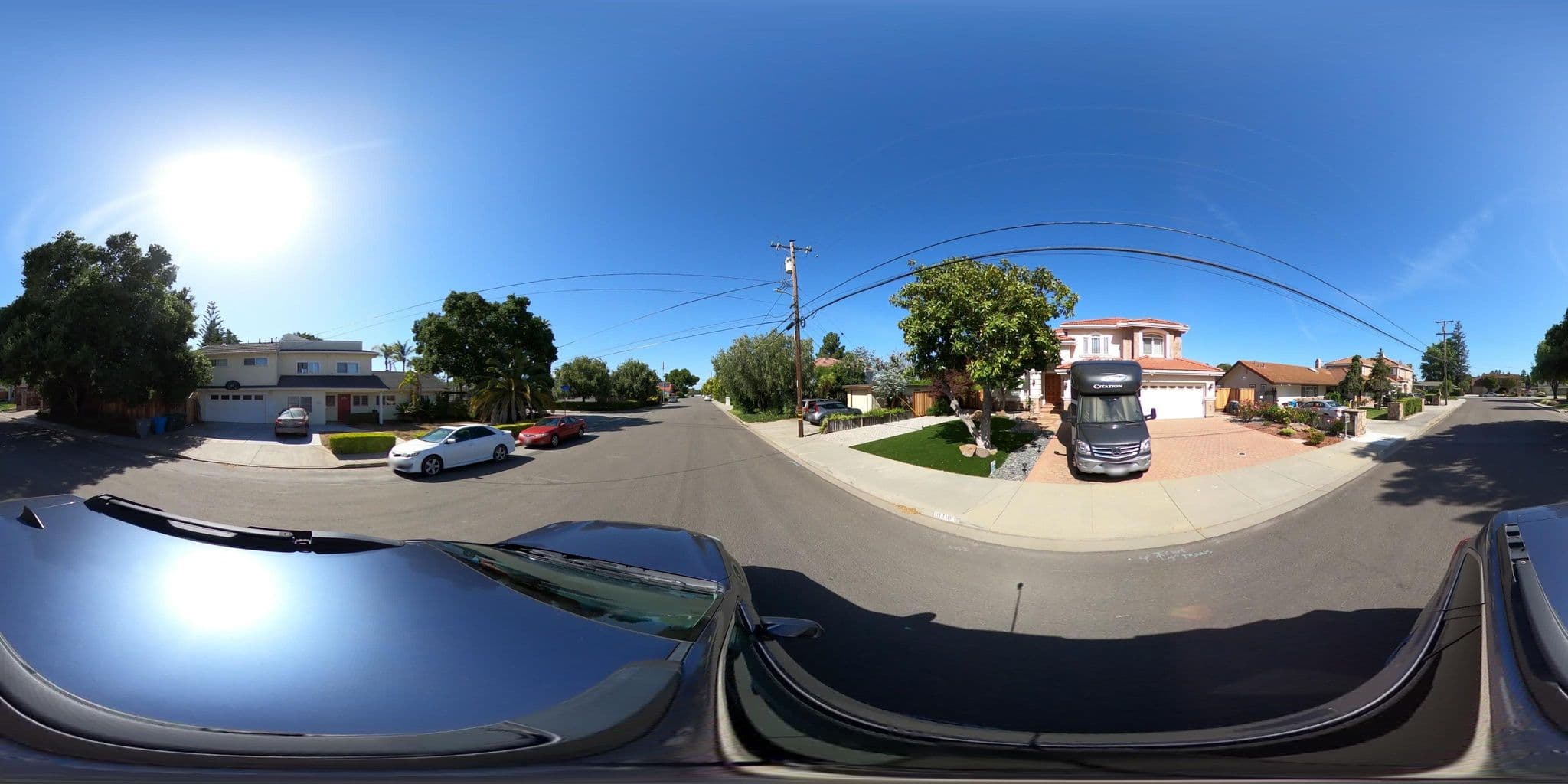 Street view near W Hotels, Cupertino — © Black_Diamond (CC BY-SA · Mapillary)