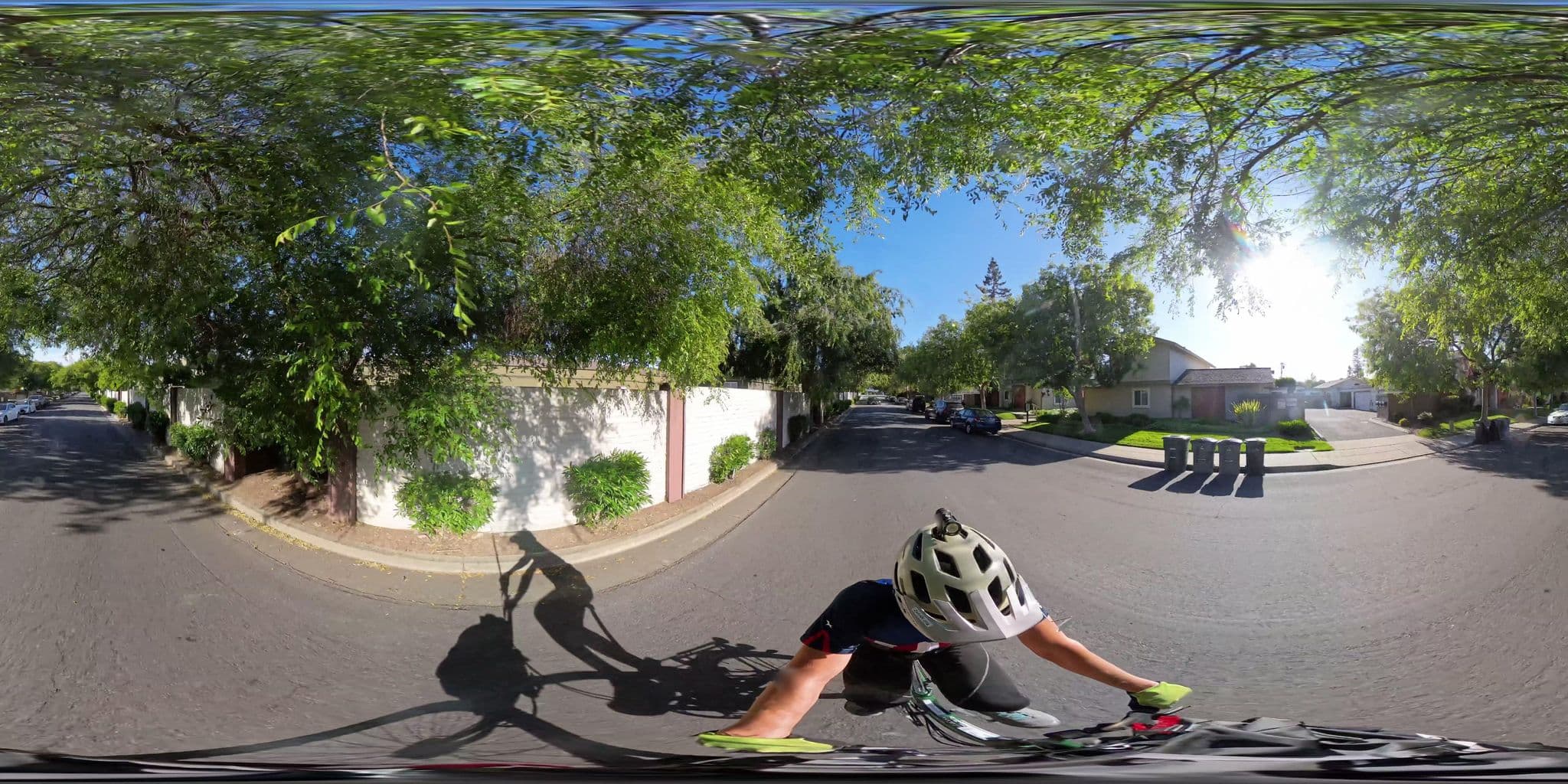 Street view near The Cave, Cupertino — © zerow_org (CC BY-SA · Mapillary)