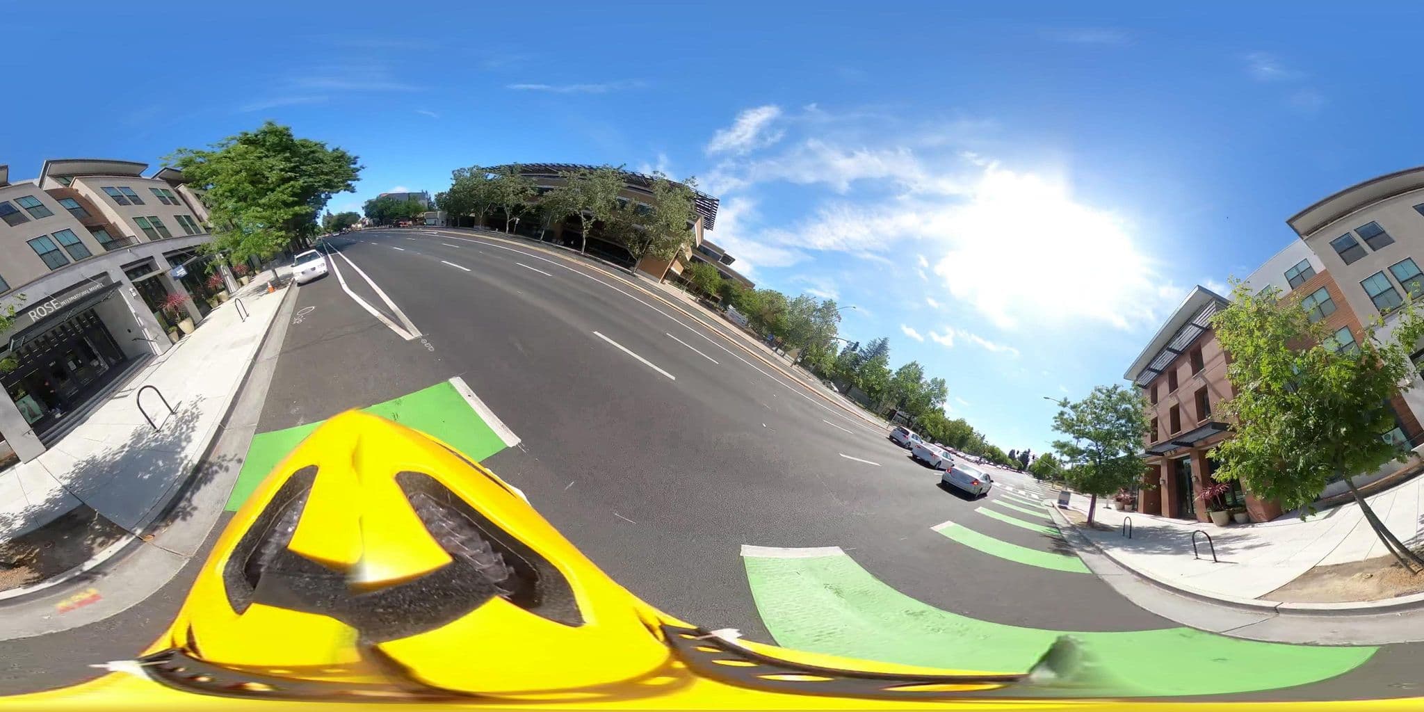 Street view near Budget Car Rental, Mountain View — © pixelpete (CC BY-SA · Mapillary)