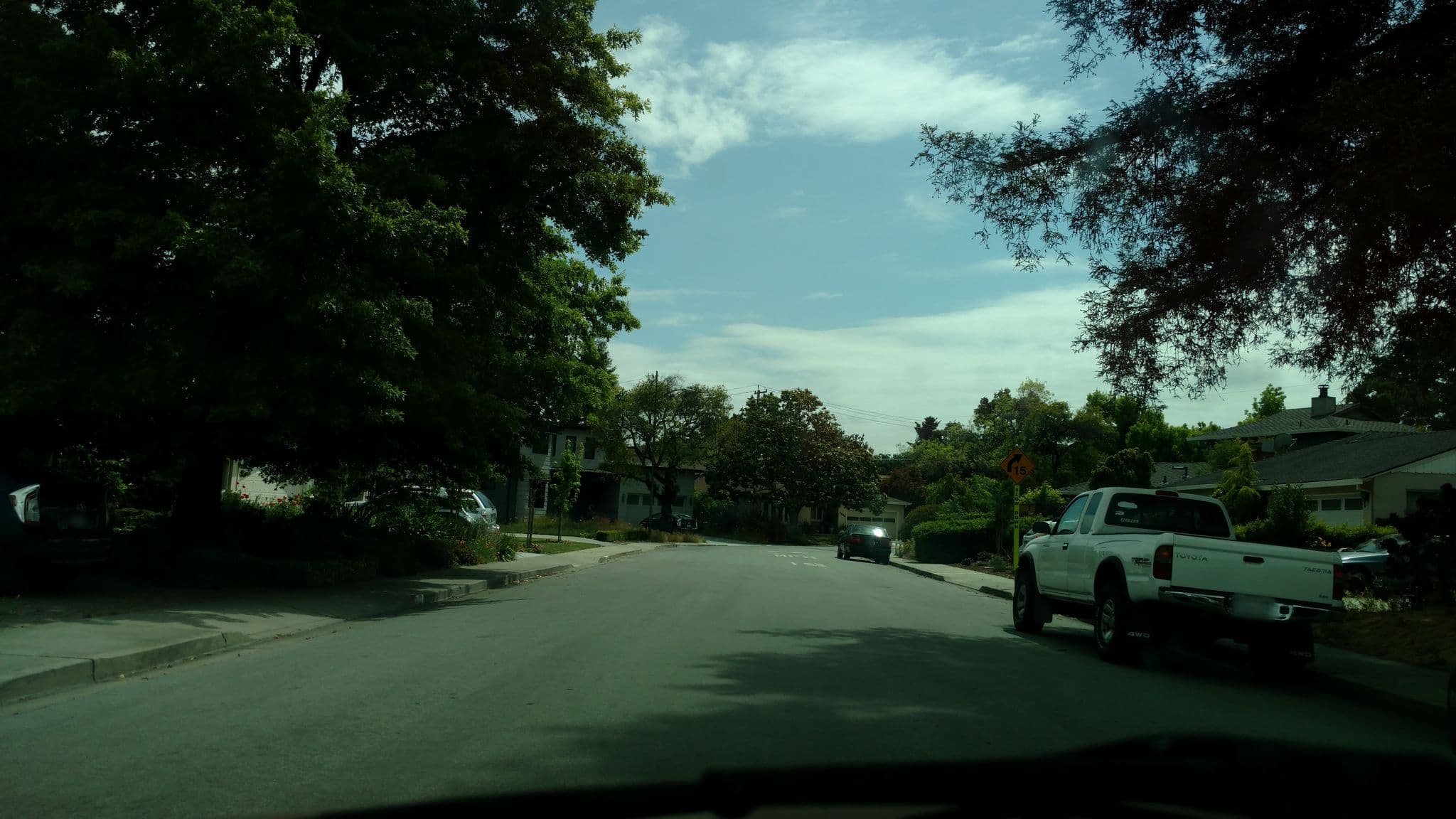 Street view near Hotel Aria Mountain View, Mountain View — © nmixter (CC BY-SA · Mapillary)